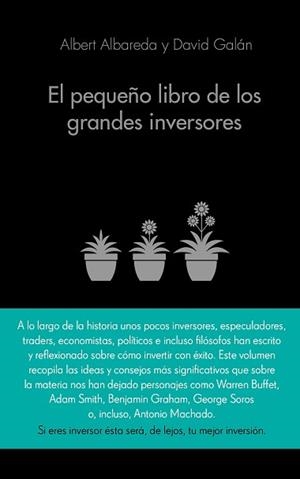 PEQUEÑO LIBRO DE LOS GRANDES INVERSORES, EL | 9788416253517 | ALBERT ALBAREDA/DAVID GALÁN | Llibreria Aqualata | Comprar libros en catalán y castellano online | Comprar libros Igualada