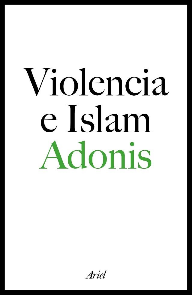VIOLENCIA E ISLAM | 9788434423329 | ADONIS | Llibreria Aqualata | Comprar libros en catalán y castellano online | Comprar libros Igualada