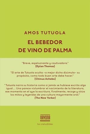 BEBEDOR DE VINO DE PALMA | 9788416259434 | TUTUOLA, AMOS | Llibreria Aqualata | Comprar llibres en català i castellà online | Comprar llibres Igualada