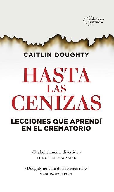 HASTA LAS CENIZAS | 9788416429486 | DOUGHTY, CAITLIN | Llibreria Aqualata | Comprar libros en catalán y castellano online | Comprar libros Igualada