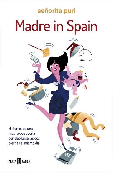 MADRE IN SPAIN | 9788401017018 | SEÑORITA PURI | Llibreria Aqualata | Comprar libros en catalán y castellano online | Comprar libros Igualada