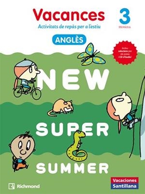 NEW SUPER SUMMER STUDENT'S BOOK 3 + AUDIO  | 9788466823050 | VARIOS AUTORES | Llibreria Aqualata | Comprar libros en catalán y castellano online | Comprar libros Igualada