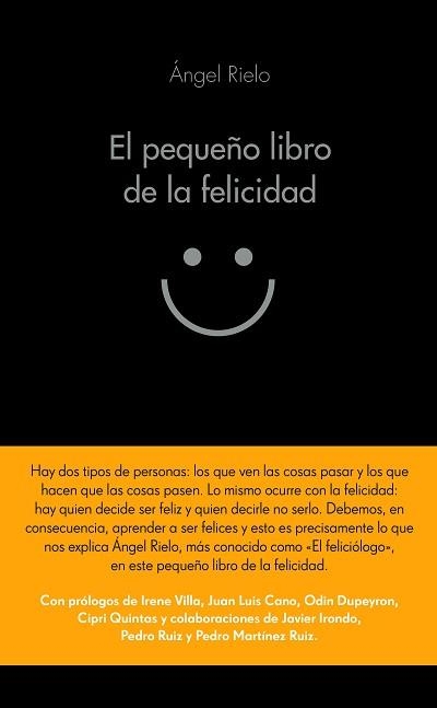 PEQUEÑO LIBRO DE LA FELICIDAD, EL | 9788416253708 | RIELO, ÁNGEL  | Llibreria Aqualata | Comprar libros en catalán y castellano online | Comprar libros Igualada