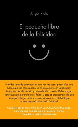 PEQUEÑO LIBRO DE LA FELICIDAD, EL | 9788416253708 | RIELO, ÁNGEL  | Llibreria Aqualata | Comprar libros en catalán y castellano online | Comprar libros Igualada