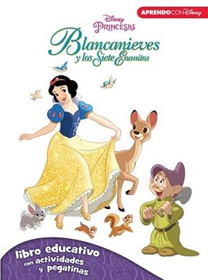 BLANCANIEVES Y LOS SIETE ENANITOS (LIBRO EDUCATIVO DISNEY CON ACTIVIDADES Y PEGA | 9788416548521 | DISNEY | Llibreria Aqualata | Comprar libros en catalán y castellano online | Comprar libros Igualada