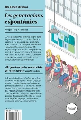 GENERACIONS ESPONTÀNIES, LES | 9788494440946 | BOSCH OLIVERAS, MAR | Llibreria Aqualata | Comprar libros en catalán y castellano online | Comprar libros Igualada