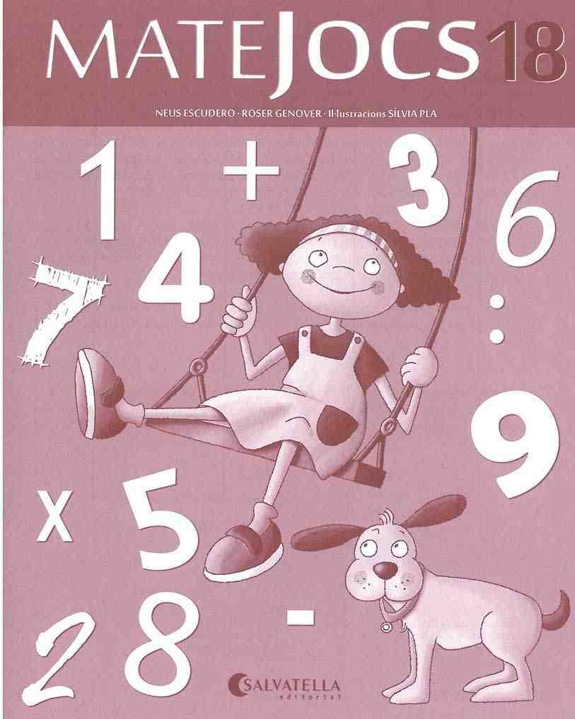 MATEJOCS 18 | 9788484128625 | GENOVER HUGUET, ROSER | Llibreria Aqualata | Comprar libros en catalán y castellano online | Comprar libros Igualada
