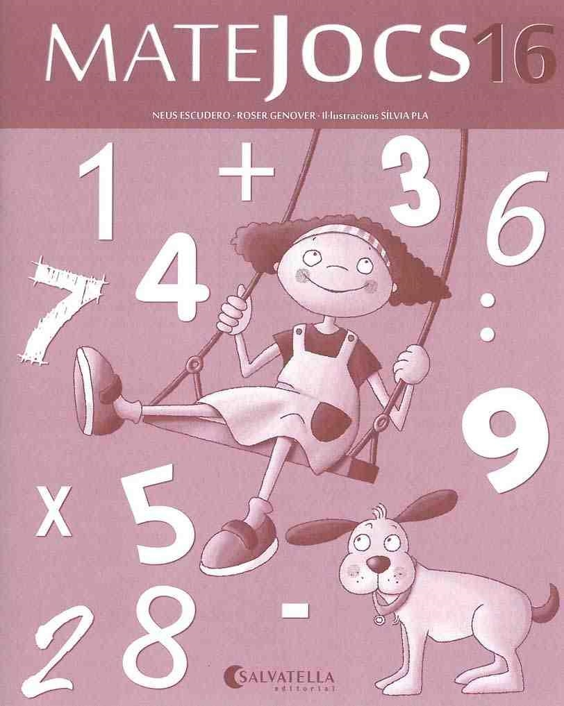MATEJOCS 16 | 9788484128601 | GENOVER HUGUET, ROSER | Llibreria Aqualata | Comprar libros en catalán y castellano online | Comprar libros Igualada
