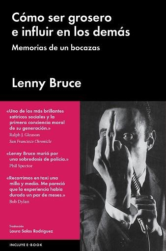 CÓMO SER GROSERO E INFLUIR EN LOS DEMÁS | 9788415996927 | BRUCE, LENNY | Llibreria Aqualata | Comprar libros en catalán y castellano online | Comprar libros Igualada