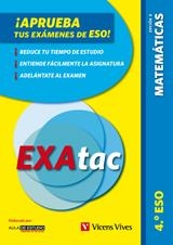 EXATAC 4 MATEMATICAS OPCIÓN B | 9788468210766 | AULA D'ESTUDI, ASSESSORIA D'ESTUDIS S.L | Llibreria Aqualata | Comprar libros en catalán y castellano online | Comprar libros Igualada