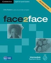 FACE2FACE FOR SPANISH SPEAKERS INTERMEDIATE TEACHER'S BOOK WITH DVD-ROM 2ND EDIT | 9788483232590 | REDSTON, CHRIS / CLEMENTSON, THERESA | Llibreria Aqualata | Comprar llibres en català i castellà online | Comprar llibres Igualada