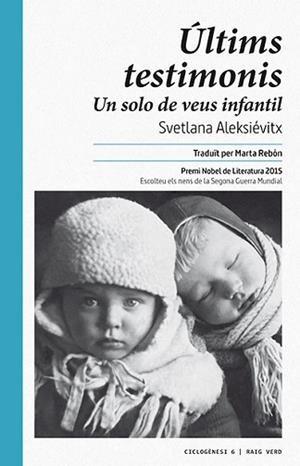 ULTIMS TESTIMONIS | 9788416689088 | ALEKSIÉVITX, SVETLANA  | Llibreria Aqualata | Comprar libros en catalán y castellano online | Comprar libros Igualada