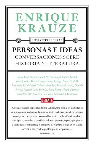 PERSONAS E IDEAS | 9788499926605 | KRAUZE, ENRIQUE | Llibreria Aqualata | Comprar libros en catalán y castellano online | Comprar libros Igualada