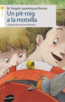 UN PIT-ROIG A LA MOTXILLA | 9788416844098 | JUANMIQUEL ROVIRA, MARÍA ÀNGELS | Llibreria Aqualata | Comprar llibres en català i castellà online | Comprar llibres Igualada