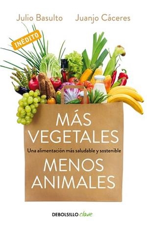 MÁS VEGETALES, MENOS ANIMALES | 9788466334631 | BASULTO, JULIO / CACERES, JUANJO | Llibreria Aqualata | Comprar libros en catalán y castellano online | Comprar libros Igualada