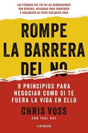 ROMPE LA BARRERA DEL NO | 9788416029747 | VOSS, CHRIS | Llibreria Aqualata | Comprar libros en catalán y castellano online | Comprar libros Igualada