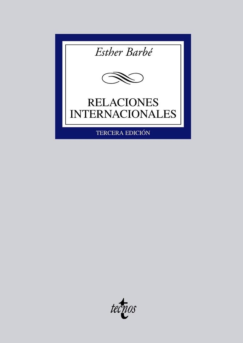 RELACIONES INTERNACIONALES | 9788430945535 | BARBÉ, ESTHER | Llibreria Aqualata | Comprar libros en catalán y castellano online | Comprar libros Igualada