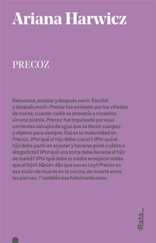 PRECOZ | 9788416738168 | HARWICZ, ARIANA | Llibreria Aqualata | Comprar libros en catalán y castellano online | Comprar libros Igualada