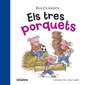 TRES PORQUETS, ELS | 9788424657581 | SALA, CARLES | Llibreria Aqualata | Comprar libros en catalán y castellano online | Comprar libros Igualada