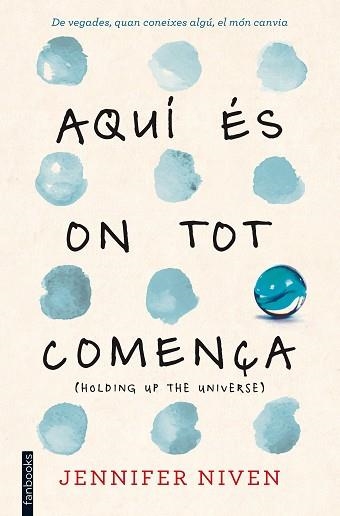 AQUÍ ÉS ON TOT COMENÇA | 9788416716043 | NIVEN, JENNIFER  | Llibreria Aqualata | Comprar libros en catalán y castellano online | Comprar libros Igualada