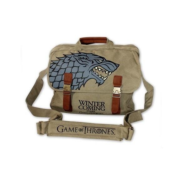 BANDEROLA JUEGO DE TRONOS STARK BOLSA TELA CANVAS | 8436541022973 | Llibreria Aqualata | Comprar llibres en català i castellà online | Comprar llibres Igualada