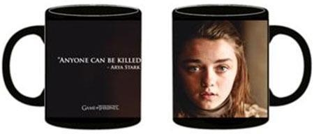 TASSA JUEGO DE TRONOS ARYA STARK CERAMICA NEGRA | 8436541020733 | Llibreria Aqualata | Comprar llibres en català i castellà online | Comprar llibres Igualada