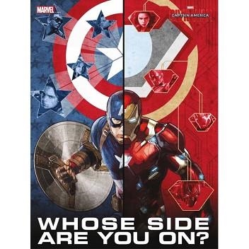 POSTER DE VIDRIO DE QUE LADO ESTAS 30X40 MARVEL CIVIL WAR | 8435450201394 | Llibreria Aqualata | Comprar libros en catalán y castellano online | Comprar libros Igualada