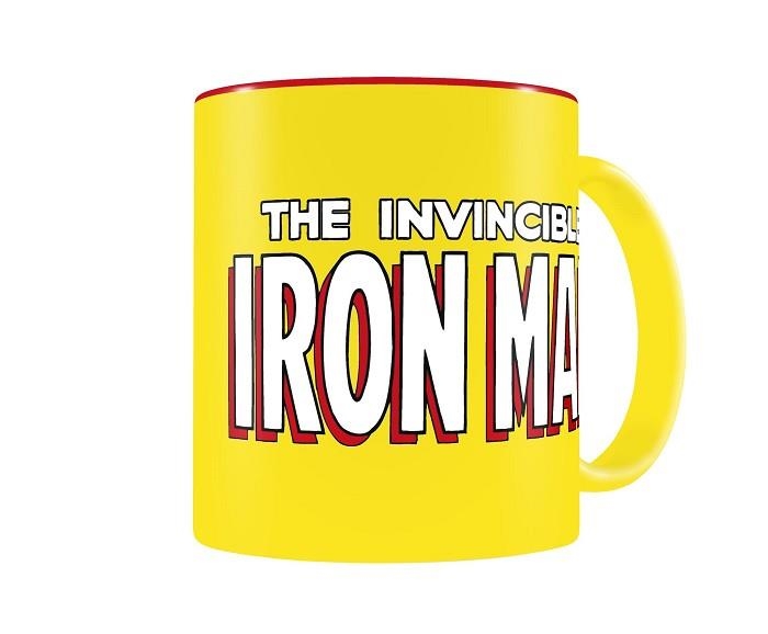 TASSA LOGO IRON MAN GROGA-VERMELLA CERAMICA MARVEL | 8435450202339 | Llibreria Aqualata | Comprar libros en catalán y castellano online | Comprar libros Igualada