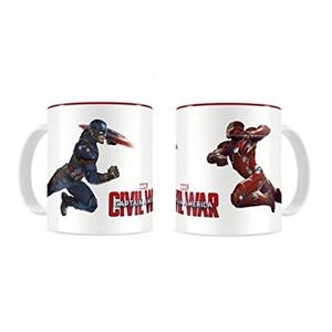 TASSA DUELO BLANCA-ROJA CERAMICA MARVEL CIVIL WAR | 8435450204319 | Llibreria Aqualata | Comprar llibres en català i castellà online | Comprar llibres Igualada