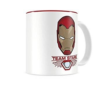 TASSA TEAM STARK BLANCA-ROJA CERAMICA MARVEL CIVIL | 8435450204333 | Llibreria Aqualata | Comprar libros en catalán y castellano online | Comprar libros Igualada