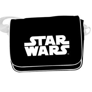 BANDEROLA STAR WARS LOGO STAR WARS BOLSO BLANCO Y NEGRO | 8436546895244 | Llibreria Aqualata | Comprar llibres en català i castellà online | Comprar llibres Igualada