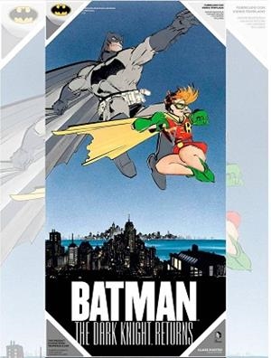 POSTER DE VIDRIO BATMAN Y ROBIN THE DARK KNIGHT RETURNS | 8435450201929 | Llibreria Aqualata | Comprar libros en catalán y castellano online | Comprar libros Igualada