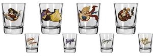 SET 4 MINI VASOS BOMBSHELLS DC COMICS | 8435450201950 | Llibreria Aqualata | Comprar libros en catalán y castellano online | Comprar libros Igualada