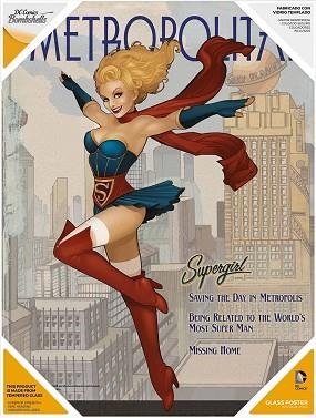 POSTER DE VIDRIO SUPERGIRL JUSTICE LEAGUE DC BOMBSHELLS | 8435450202001 | Llibreria Aqualata | Comprar libros en catalán y castellano online | Comprar libros Igualada