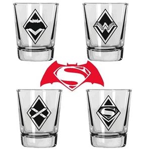SET 4 MINI VASOS LOGOS BATMAN V SUPERMAN DC | 8435450202247 | Llibreria Aqualata | Comprar libros en catalán y castellano online | Comprar libros Igualada