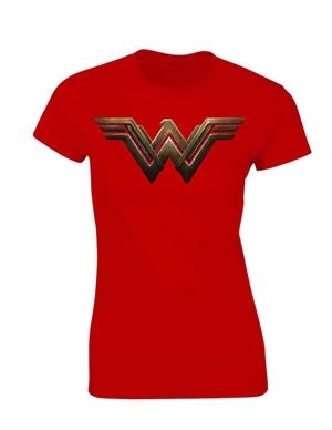 SAMARRETA LOGO WONDER WOMAN VERMELLA NOIA T-L  | 8435450202384 | Llibreria Aqualata | Comprar libros en catalán y castellano online | Comprar libros Igualada