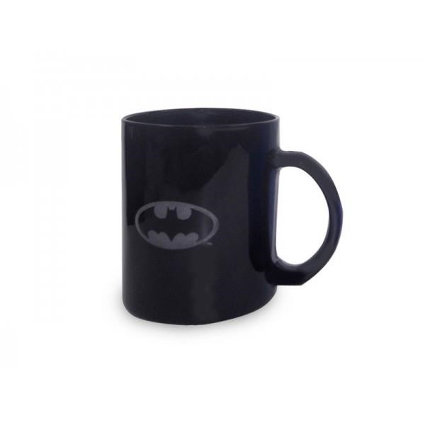 TASSA VIDRE BATMAN LOGO NEGRA TRANSPARENT DC COMICS | 8436546892137 | Llibreria Aqualata | Comprar libros en catalán y castellano online | Comprar libros Igualada
