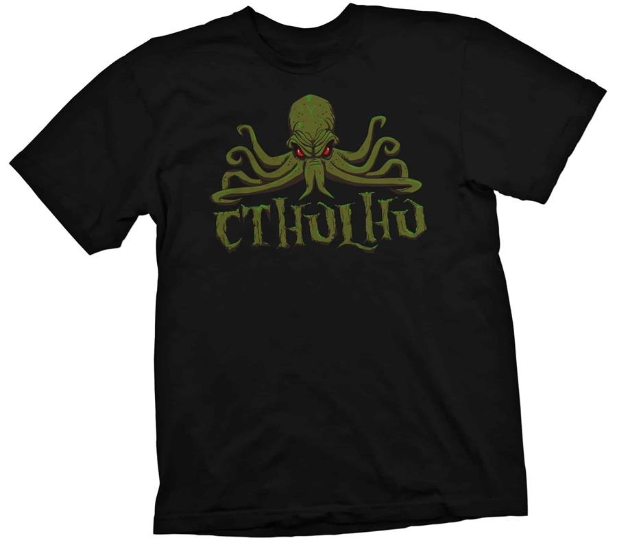 CAMISETA CTHULHU LOGO NEGRA CHICO T-XXL  | 8436546890638 | Llibreria Aqualata | Comprar libros en catalán y castellano online | Comprar libros Igualada