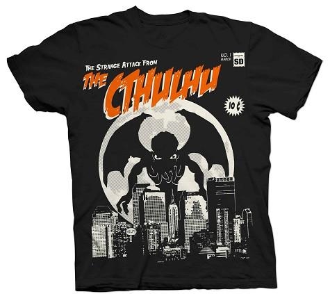 CAMISETA CTHULHU ATTACK NEGRA CHICO T-XXL CTHULHU | 8436546890683 | Llibreria Aqualata | Comprar libros en catalán y castellano online | Comprar libros Igualada