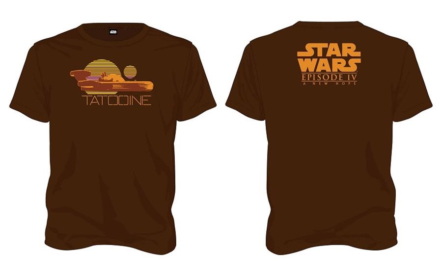 CAMISETA STAR WARS TATOOINE MARRON CHICO T-S | 8435450204708 | Llibreria Aqualata | Comprar libros en catalán y castellano online | Comprar libros Igualada