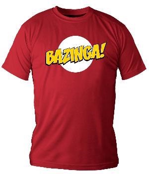 CAMISETA THE BIG BANG THEORY LOGO BAZINGA ROJA CHICO T-XXL | 8436546894148 | Llibreria Aqualata | Comprar libros en catalán y castellano online | Comprar libros Igualada