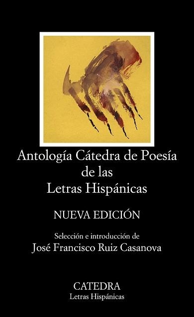 ANTOLOGÍA CÁTEDRA DE POESÍA DE LAS LETRAS HISPÁNICAS | 9788437635965 | Llibreria Aqualata | Comprar libros en catalán y castellano online | Comprar libros Igualada