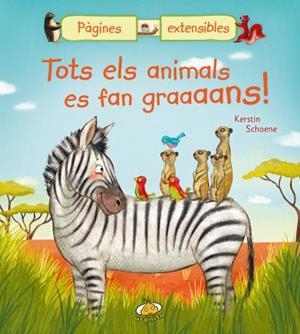 TOTS ELS ANIMALS ES FAN GRAAAANS! | 9788416773145 | SCHOENE, KERSTIN | Llibreria Aqualata | Comprar libros en catalán y castellano online | Comprar libros Igualada