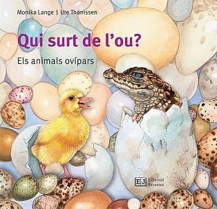 QUI SURT DE L'OU? ELS ANIMALS OVÍPARS | 9788426144096 | LANGE, MONIKA / THÖNISSEN, UTE | Llibreria Aqualata | Comprar libros en catalán y castellano online | Comprar libros Igualada