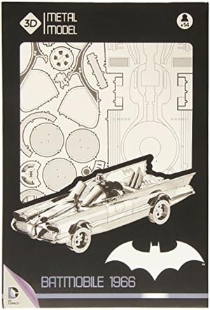 BATMOVIL 1966 25 CM METAL MODEL KIT 3D UNIVERSO DC | 8436546896432 | Llibreria Aqualata | Comprar libros en catalán y castellano online | Comprar libros Igualada