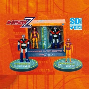 MAZINGER Z Y AFRODITA SET DE DOS FIGURAS 18 CM MAZ | 8436546893523 | Llibreria Aqualata | Comprar libros en catalán y castellano online | Comprar libros Igualada