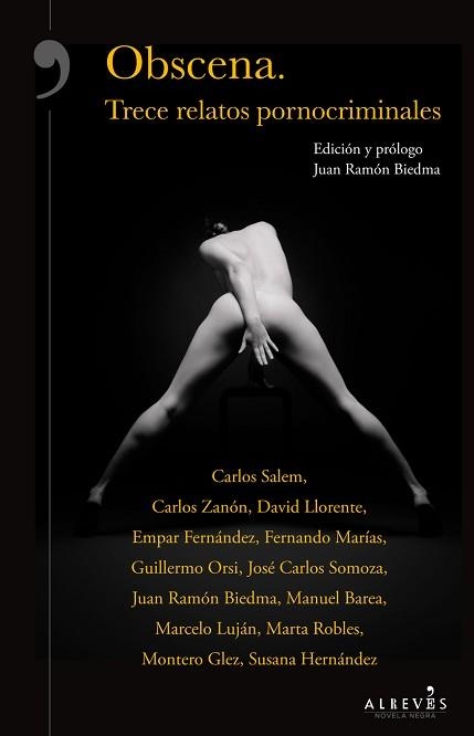 OBSCENA. TRECE RELATOS PORNOCRIMINALES | 9788416328550 | VVAA | Llibreria Aqualata | Comprar llibres en català i castellà online | Comprar llibres Igualada