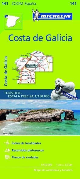 COSTA DE GALICIA (MAPA ZOOM ESPAÑA 141 1/150 000) | 9782067218000 | VARIOS AUTORES | Llibreria Aqualata | Comprar libros en catalán y castellano online | Comprar libros Igualada