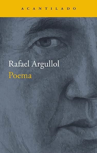 POEMA | 9788416748358 | ARGULLOL MURGADAS, RAFAEL | Llibreria Aqualata | Comprar llibres en català i castellà online | Comprar llibres Igualada