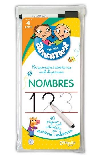 AVIVAMENT PER ESCRIURE I ESBORRAR - NOMBRES - CAT 4 ANYS | 9789876374682 | LOS EDITORES DE PLAYBAC | Llibreria Aqualata | Comprar libros en catalán y castellano online | Comprar libros Igualada